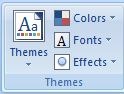 MS Word Page Layout Tab : Group